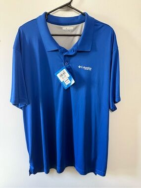 Columbia Royal Blue Men's Polo